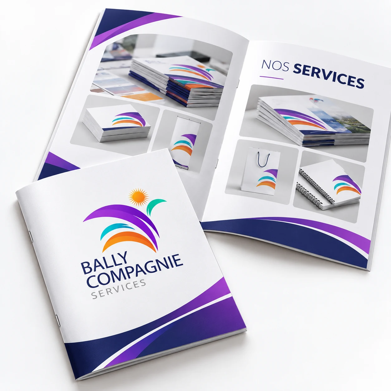 Exemple de personnalisation : Brochures